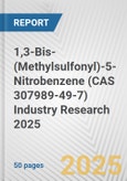 1,3-Bis-(Methylsulfonyl)-5-Nitrobenzene (CAS 307989-49-7) Industry Research 2025: Global and Regional Market Trends 2019-2024 and Forecast to 2029- Product Image