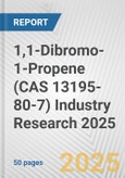 1,1-Dibromo-1-Propene (CAS 13195-80-7) Industry Research 2025: Global and Regional Market Trends 2019-2024 and Forecast to 2029- Product Image