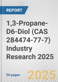 1,3-Propane-D6-Diol (CAS 284474-77-7) Industry Research 2025: Global and Regional Market Trends 2019-2024 and Forecast to 2029- Product Image