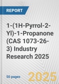 1-(1H-Pyrrol-2-Yl)-1-Propanone (CAS 1073-26-3) Industry Research 2025: Global and Regional Market Trends 2019-2024 and Forecast to 2029- Product Image