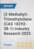 (2-Methallyl)-Trimethylsilane (CAS 18292-38-1) Industry Research 2025: Global and Regional Market Trends 2019-2024 and Forecast to 2029- Product Image