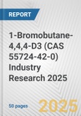 1-Bromobutane-4,4,4-D3 (CAS 55724-42-0) Industry Research 2025: Global and Regional Market Trends 2019-2024 and Forecast to 2029- Product Image