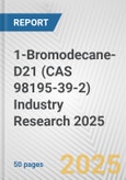 1-Bromodecane-D21 (CAS 98195-39-2) Industry Research 2025: Global and Regional Market Trends 2019-2024 and Forecast to 2029- Product Image