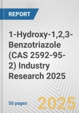 1-Hydroxy-1,2,3-Benzotriazole (CAS 2592-95-2) Industry Research 2025: Global and Regional Market Trends 2019-2024 and Forecast to 2029- Product Image