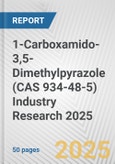 1-Carboxamido-3,5-Dimethylpyrazole (CAS 934-48-5) Industry Research 2025: Global and Regional Market Trends 2019-2024 and Forecast to 2029- Product Image