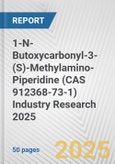 1-N-Butoxycarbonyl-3-(S)-Methylamino-Piperidine (CAS 912368-73-1) Industry Research 2025: Global and Regional Market Trends 2019-2024 and Forecast to 2029- Product Image