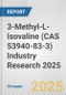 3-Methyl-L-Isovaline (CAS 53940-83-3) Industry Research 2025: Global and Regional Market Trends 2019-2024 and Forecast to 2029 - Product Image