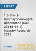 1,5-Bis-(2-Hydroxyphenoxy)-3-Oxapentane (CAS 23116-94-1) Industry Research 2025: Global and Regional Market Trends 2019-2024 and Forecast to 2029- Product Image