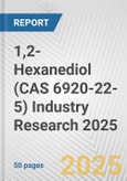 1,2-Hexanediol (CAS 6920-22-5) Industry Research 2025: Global and Regional Market Trends 2019-2024 and Forecast to 2029- Product Image