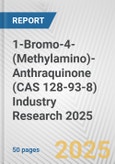 1-Bromo-4-(Methylamino)-Anthraquinone (CAS 128-93-8) Industry Research 2025: Global and Regional Market Trends 2019-2024 and Forecast to 2029- Product Image