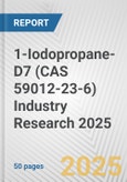 1-Iodopropane-D7 (CAS 59012-23-6) Industry Research 2025: Global and Regional Market Trends 2019-2024 and Forecast to 2029- Product Image