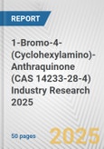 1-Bromo-4-(Cyclohexylamino)-Anthraquinone (CAS 14233-28-4) Industry Research 2025: Global and Regional Market Trends 2019-2024 and Forecast to 2029- Product Image