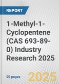 1-Methyl-1-Cyclopentene (CAS 693-89-0) Industry Research 2025: Global and Regional Market Trends 2019-2024 and Forecast to 2029- Product Image