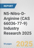 N5-Nitro-D-Arginine (CAS 66036-77-9) Industry Research 2025: Global and Regional Market Trends 2019-2024 and Forecast to 2029- Product Image