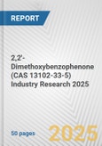 2,2'-Dimethoxybenzophenone (CAS 13102-33-5) Industry Research 2025: Global and Regional Market Trends 2019-2024 and Forecast to 2029- Product Image