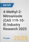 4-Methyl-2-Nitroanisole (CAS 119-10-8) Industry Research 2025: Global and Regional Market Trends 2019-2024 and Forecast to 2029 - Product Thumbnail Image