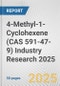 4-Methyl-1-Cyclohexene (CAS 591-47-9) Industry Research 2025: Global and Regional Market Trends 2019-2024 and Forecast to 2029 - Product Image