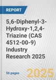 5,6-Diphenyl-3-Hydroxy-1,2,4-Triazine (CAS 4512-00-9) Industry Research 2025: Global and Regional Market Trends 2019-2024 and Forecast to 2029- Product Image