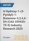 4-Hydroxy-1-(3-Pyridyl)-1-Butanone-3,3,4,4-D4 (CAS 359435-75-9) Industry Research 2025: Global and Regional Market Trends 2019-2024 and Forecast to 2029- Product Image