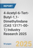 4-Acetyl-6-Tert-Butyl-1,1-Dimethylindane (CAS 13171-00-1) Industry Research 2025: Global and Regional Market Trends 2019-2024 and Forecast to 2029- Product Image