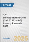 4,4'-Diheptylazoxybenzene (CAS 37592-89-5) Industry Research 2025: Global and Regional Market Trends 2019-2024 and Forecast to 2029- Product Image