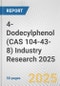 4-Dodecylphenol (CAS 104-43-8) Industry Research 2025: Global and Regional Market Trends 2019-2024 and Forecast to 2029 - Product Image