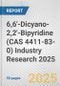 6,6'-Dicyano-2,2'-Bipyridine (CAS 4411-83-0) Industry Research 2025: Global and Regional Market Trends 2019-2024 and Forecast to 2029 - Product Image