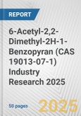 6-Acetyl-2,2-Dimethyl-2H-1-Benzopyran (CAS 19013-07-1) Industry Research 2025: Global and Regional Market Trends 2019-2024 and Forecast to 2029- Product Image