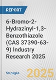 6-Bromo-2-Hydrazinyl-1,3-Benzothiazole (CAS 37390-63-9) Industry Research 2025: Global and Regional Market Trends 2019-2024 and Forecast to 2029- Product Image