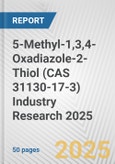 5-Methyl-1,3,4-Oxadiazole-2-Thiol (CAS 31130-17-3) Industry Research 2025: Global and Regional Market Trends 2019-2024 and Forecast to 2029- Product Image