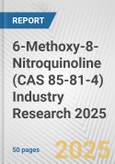 6-Methoxy-8-Nitroquinoline (CAS 85-81-4) Industry Research 2025: Global and Regional Market Trends 2019-2024 and Forecast to 2029- Product Image