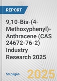 9,10-Bis-(4-Methoxyphenyl)-Anthracene (CAS 24672-76-2) Industry Research 2025: Global and Regional Market Trends 2019-2024 and Forecast to 2029- Product Image