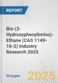 Bis-(2-Hydroxyphenylimino)-Ethane (CAS 1149-16-2) Industry Research 2025: Global and Regional Market Trends 2019-2024 and Forecast to 2029- Product Image