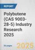 Polybutene (CAS 9003-28-5) Industry Research 2025: Global and Regional Market Trends 2019-2024 and Forecast to 2029- Product Image