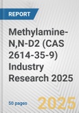 Methylamine-N,N-D2 (CAS 2614-35-9) Industry Research 2025: Global and Regional Market Trends 2019-2024 and Forecast to 2029- Product Image