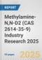 Methylamine-N,N-D2 (CAS 2614-35-9) Industry Research 2025: Global and Regional Market Trends 2019-2024 and Forecast to 2029 - Product Image