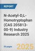 N-Acetyl-D,L-Homotryptophan (CAS 205813-00-9) Industry Research 2025: Global and Regional Market Trends 2019-2024 and Forecast to 2029- Product Image