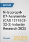 N-Isopropyl-D7-Acrylamide (CAS 1219803-32-3) Industry Research 2025: Global and Regional Market Trends 2019-2024 and Forecast to 2029 - Product Image