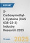 S-Carboxymethyl-L-Cysteine (CAS 638-23-3) Industry Research 2025: Global and Regional Market Trends 2019-2024 and Forecast to 2029 - Product Image