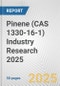 Pinene (CAS 1330-16-1) Industry Research 2025: Global and Regional Market Trends 2019-2024 and Forecast to 2029 - Product Image