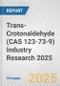 Trans-Crotonaldehyde (CAS 123-73-9) Industry Research 2025: Global and Regional Market Trends 2019-2024 and Forecast to 2029 - Product Image