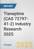 Tianeptine (CAS 72797-41-2) Industry Research 2025: Global and Regional Market Trends 2019-2024 and Forecast to 2029- Product Image