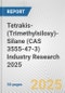 Tetrakis-(Trimethylsiloxy)-Silane (CAS 3555-47-3) Industry Research 2025: Global and Regional Market Trends 2019-2024 and Forecast to 2029 - Product Image