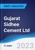 Gujarat Sidhee Cement Ltd - Strategy, SWOT and Corporate Finance Report- Product Image