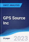 GPS Source Inc - Strategy, SWOT and Corporate Finance Report- Product Image