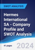 Hermes International SA - Company Profile and SWOT Analysis- Product Image