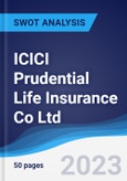 ICICI Prudential Life Insurance Co Ltd - Strategy, SWOT and Corporate Finance Report- Product Image