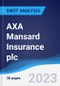 AXA Mansard Insurance plc - Strategy, SWOT and Corporate Finance Report - Product Thumbnail Image