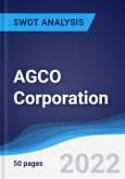 AGCO Corporation - Strategy, SWOT and Corporate Finance Report- Product Image