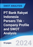 PT Bank Rakyat Indonesia Persero Tbk - Company Profile and SWOT Analysis- Product Image